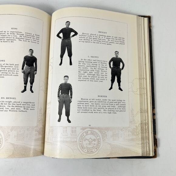 1915 University South Dakota Coyote Yearbook Alumni Ancestry Genealogy Antique - Picture 9 of 16